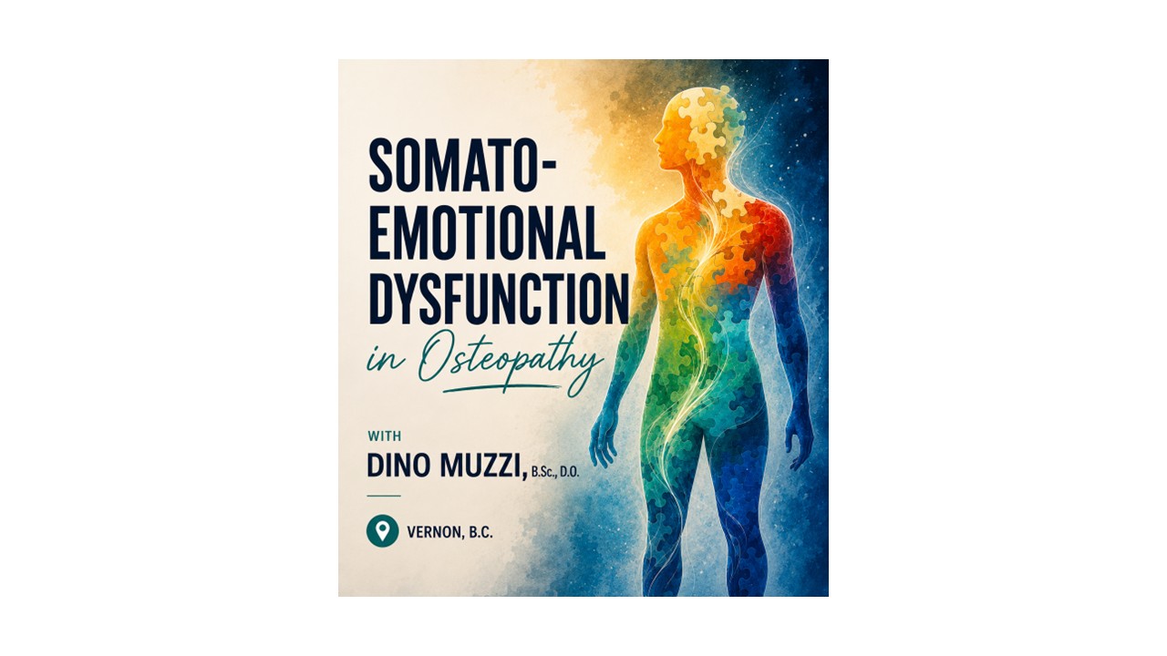 Somato-emotional dysfunction Osteopathy and Focusing. Dino Muzzi D.O.
